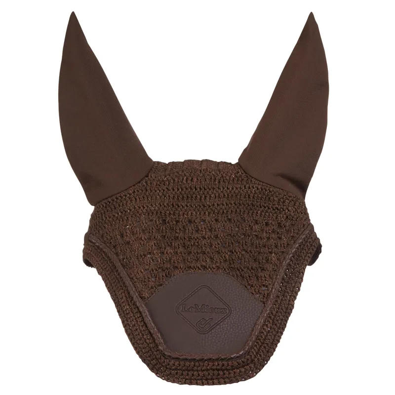 LeMieux EuroEars Fly Hood Brown