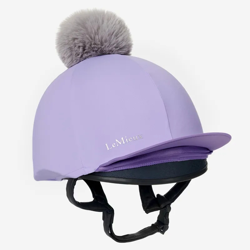 My LeMieux Hat Silk Wisteria