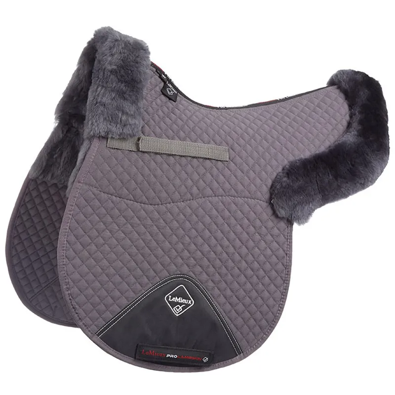 Tapis De Selle (Numnah) Lemieux - Cuir De Mouton (Sheepskin) - Marron - Occasion