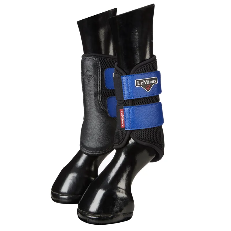 LeMieux ProSport Mesh Brushing Boot Blue