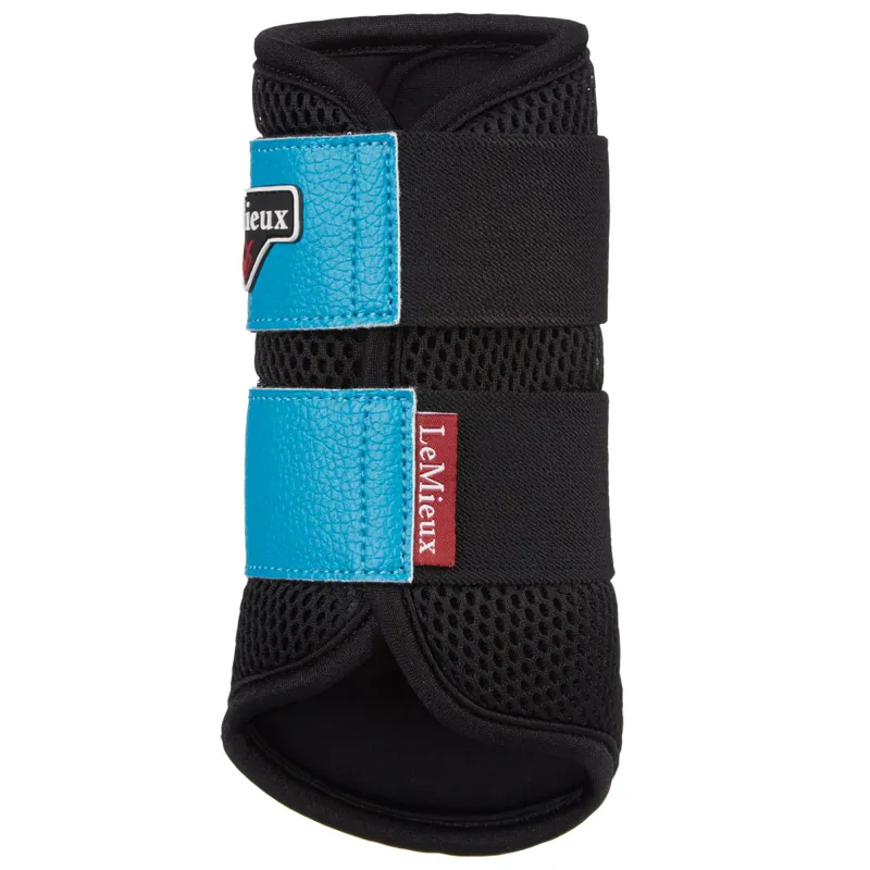 LeMieux ProSport Mesh Brushing Boot Teal Redpost Equestrian