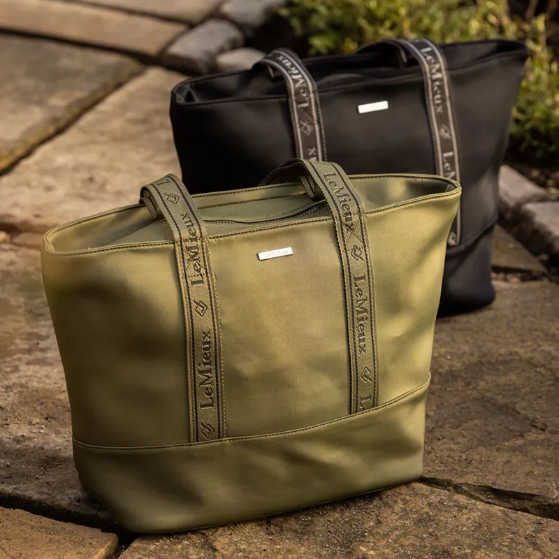 LeMieux Milan Neoprene Tote Bag Black