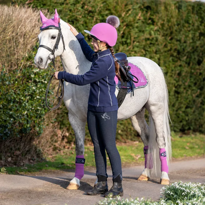 LeMieux Mini Fly Hood - Lavender-1