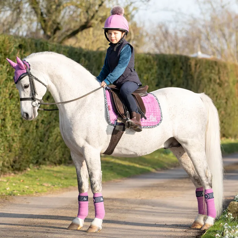 LeMieux Mini Fly Hood - Lavender-3