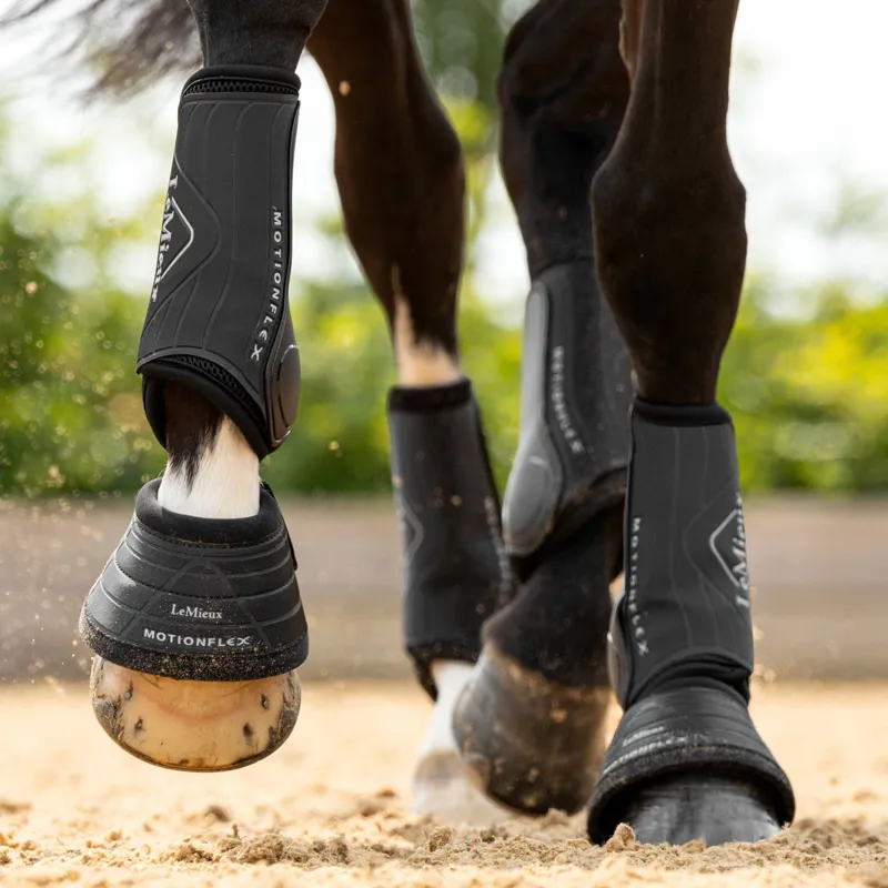 LeMieux Motionflex Dressage Boots - Black-3