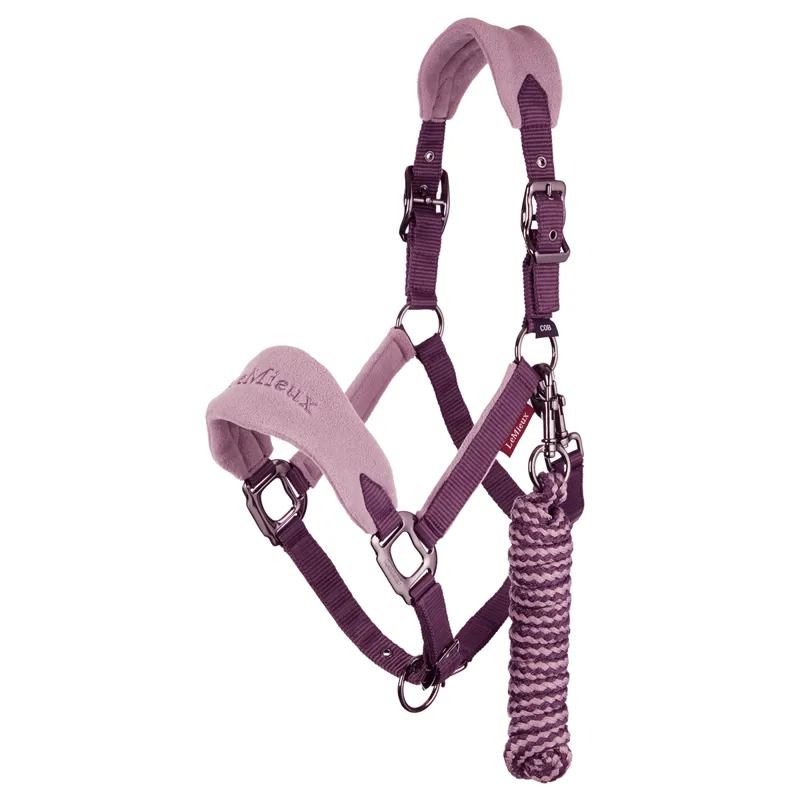 Lemieux Vogue Headcollar And Lead Rope Set Musk