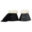 LeMieux Fleece WrapRound Overreach Boots - Black/Natural