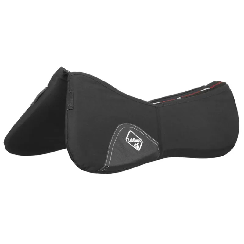 LeMieux ProSorb Plain Adjustable Half Pad Black