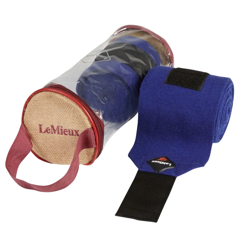 LeMieux Stable Bandages Blue