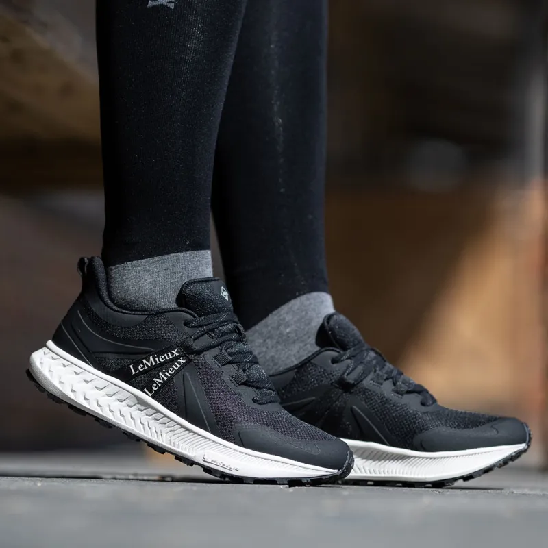 LeMieux Trax Waterproof Trainers - Black - Pre-Season-4