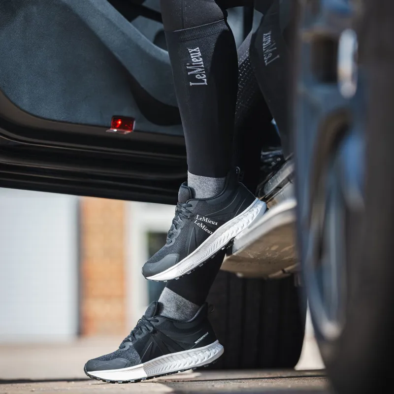 LeMieux Trax Waterproof Trainers - Black - Pre-Season-8