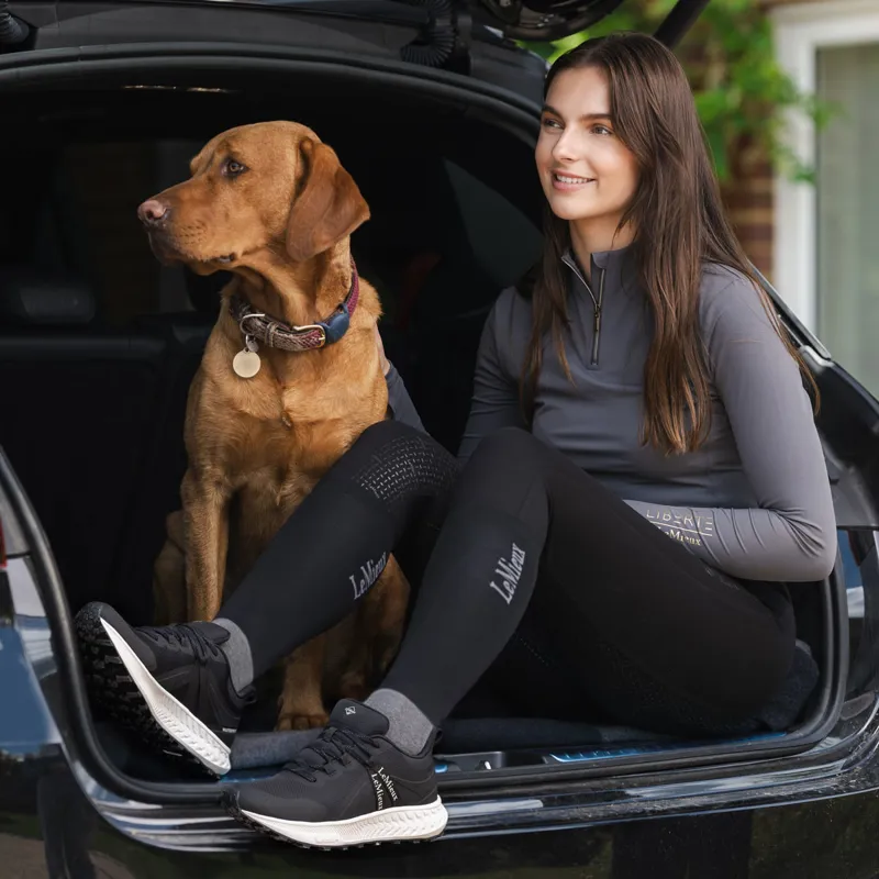 LeMieux Trax Waterproof Trainers - Black - Pre-Season-9