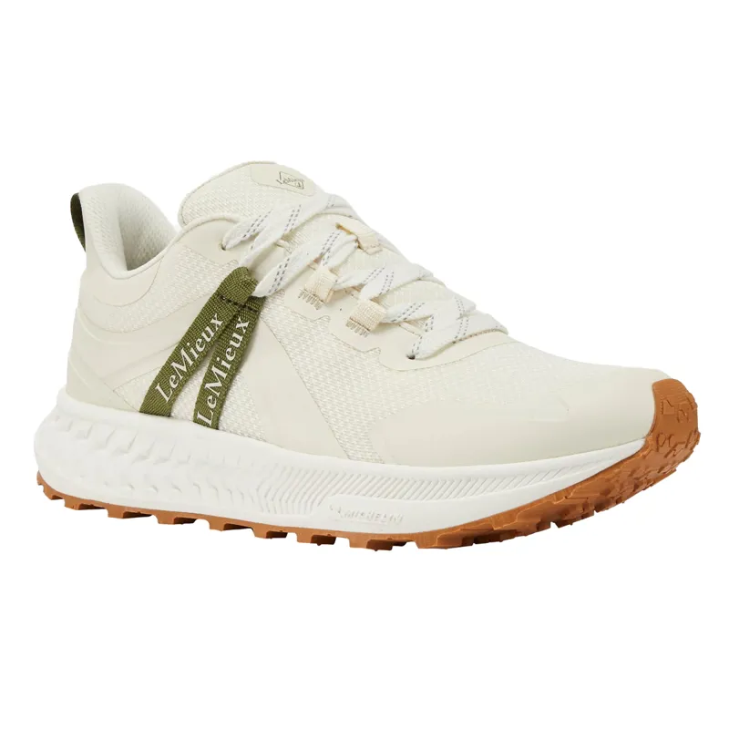 LeMieux Trax Waterproof Trainers - Ecru