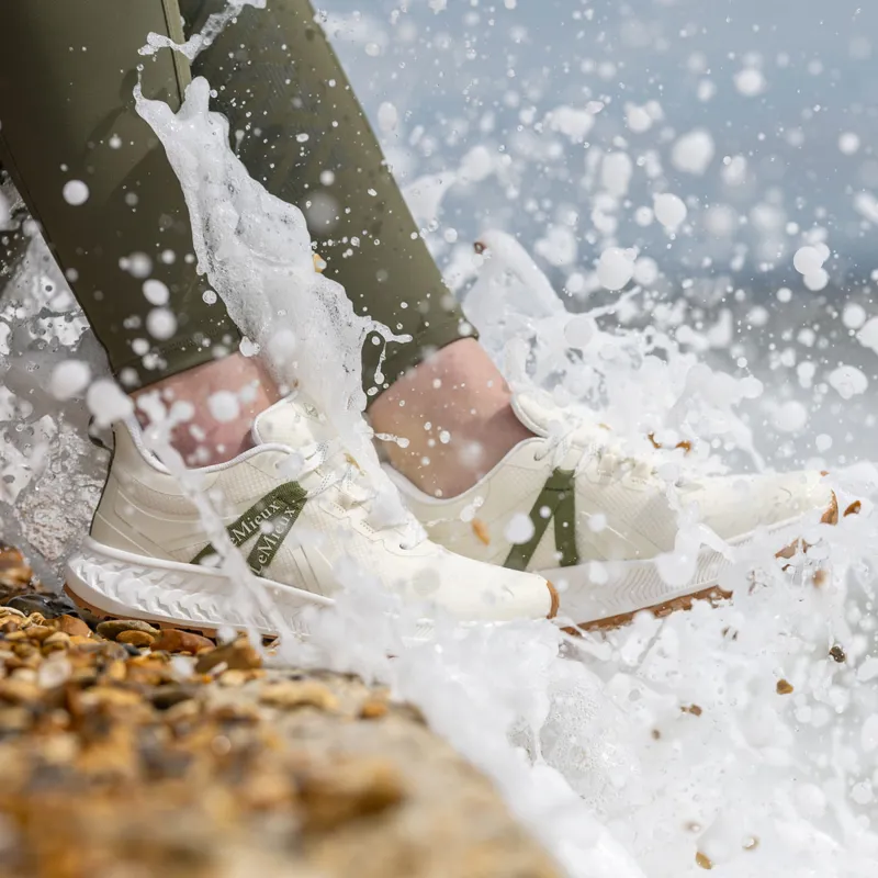 LeMieux Trax Waterproof Trainers - Ecru-7