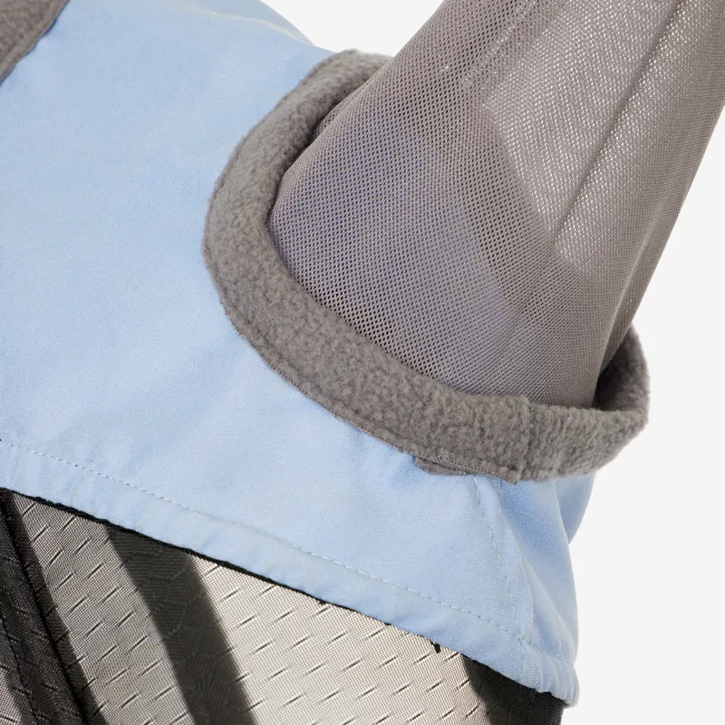 LeMieux Visor-Tek Half Fly Mask with Ears - Mist-2