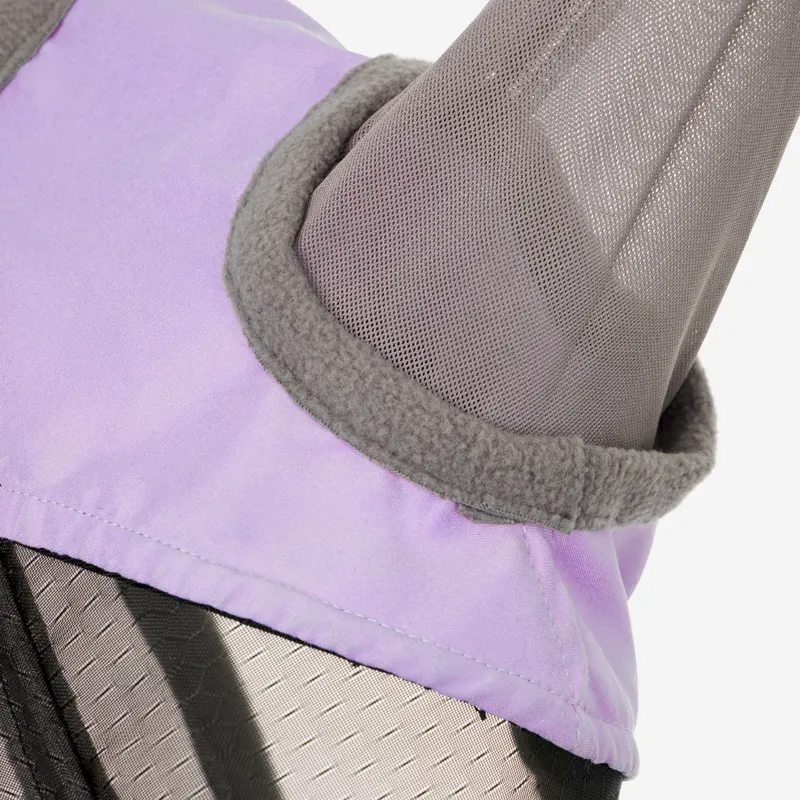 LeMieux Visor-Tek Half Fly Mask with Ears - Wisteria-2