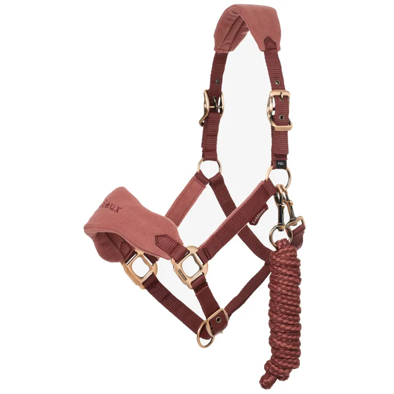 LeMieux Vogue Headcollar and Lead Rope Set - Orchid