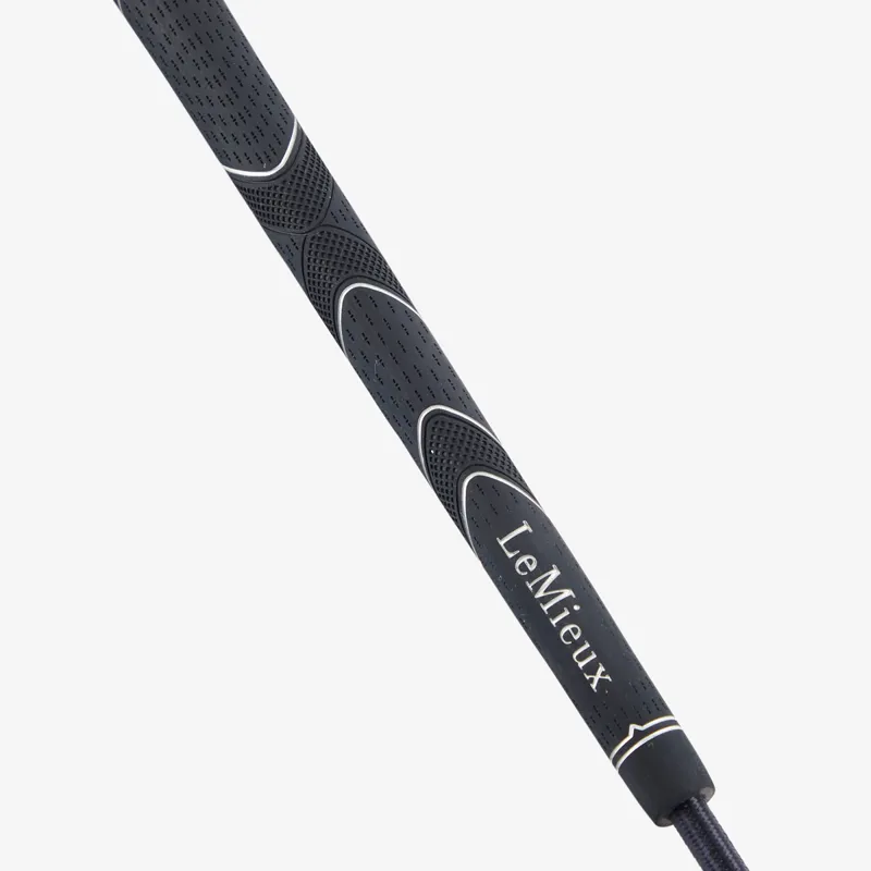 LeMieux Grip-Tek Schooling Whip - Black-1