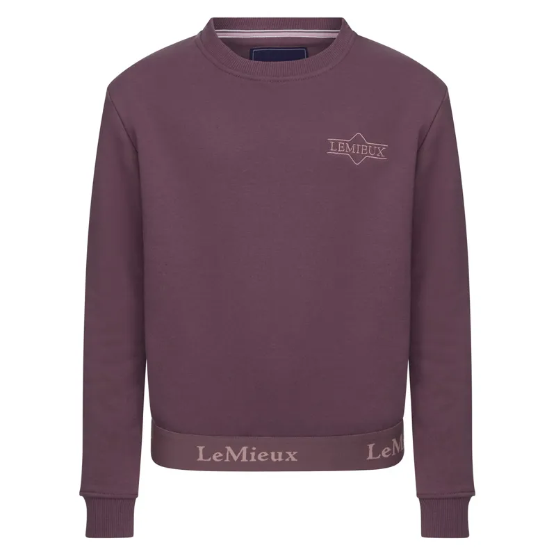 LeMieux Young Rider Pull Over Junior Sweatshirt - Musk-1