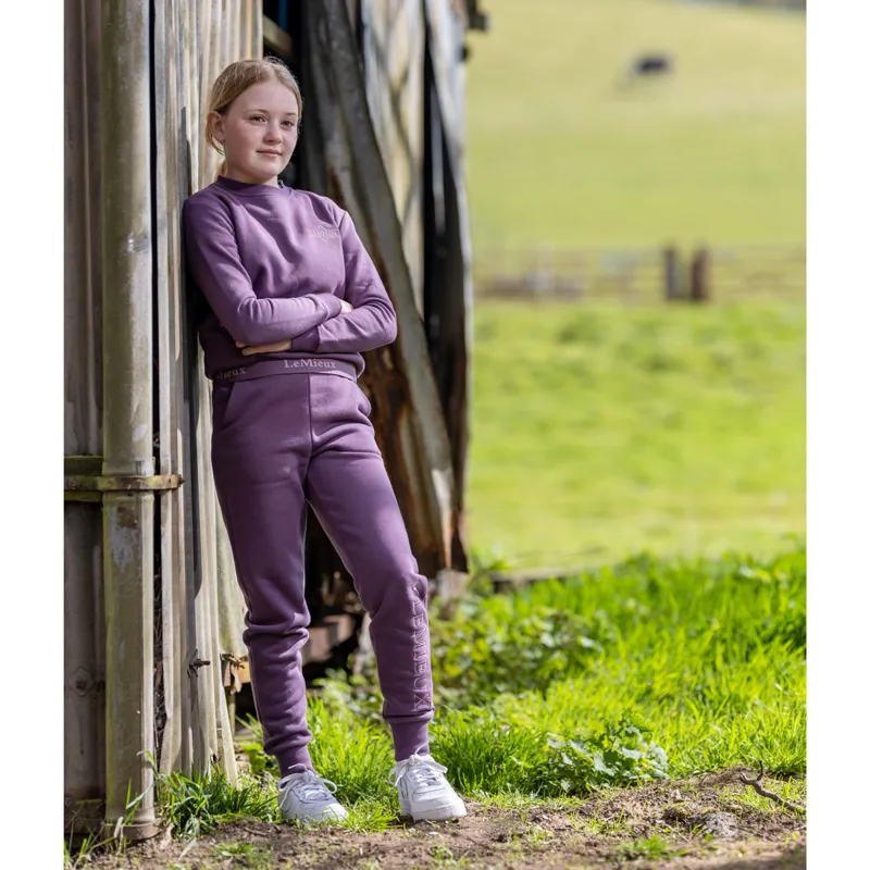 LeMieux Young Rider Pull Over Junior Sweatshirt - Musk-3