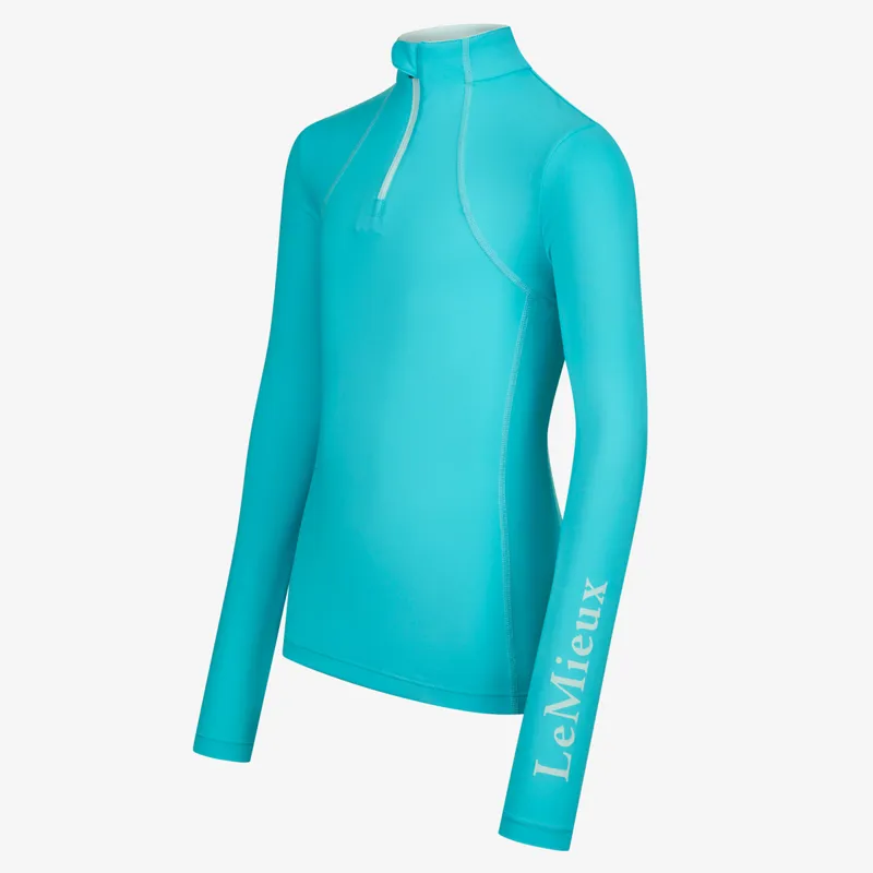 LeMieux Young Rider Junior Base Layer - Azure-1