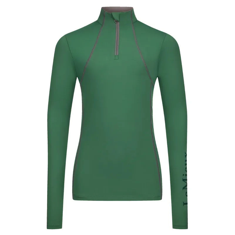 LeMieux Young Rider Junior Base Layer - Hunter Green