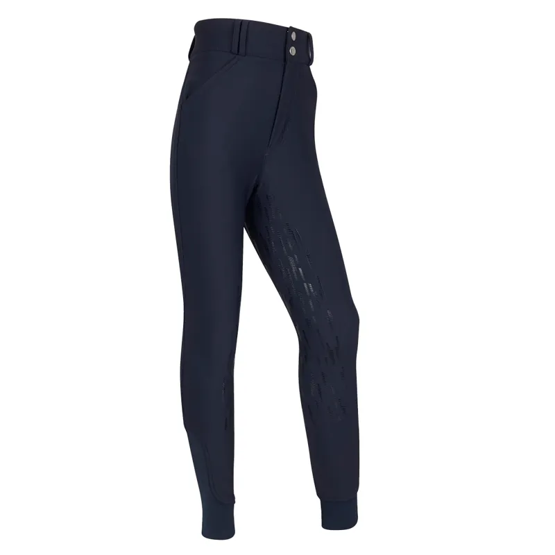 LeMieux Young Rider Drytex Waterproof Full Grip Junior Breeches - Navy