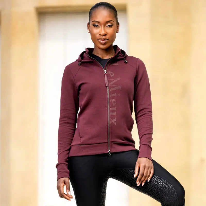 Ladies maroon hoodie online