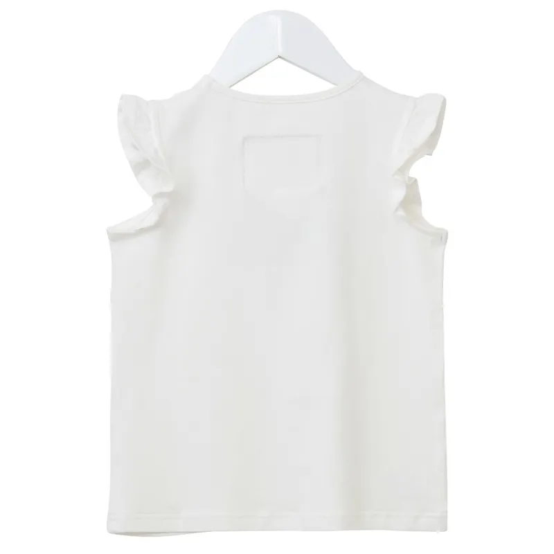 Lighthouse Causeway Swing Junior Tee - Pink Tractor and Friends-1