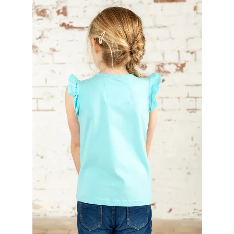 Lighthouse Causeway Swing Junior Tee - Pony Print-4