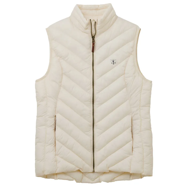 Lighthouse Laurel Ladies Gilet - Coconut