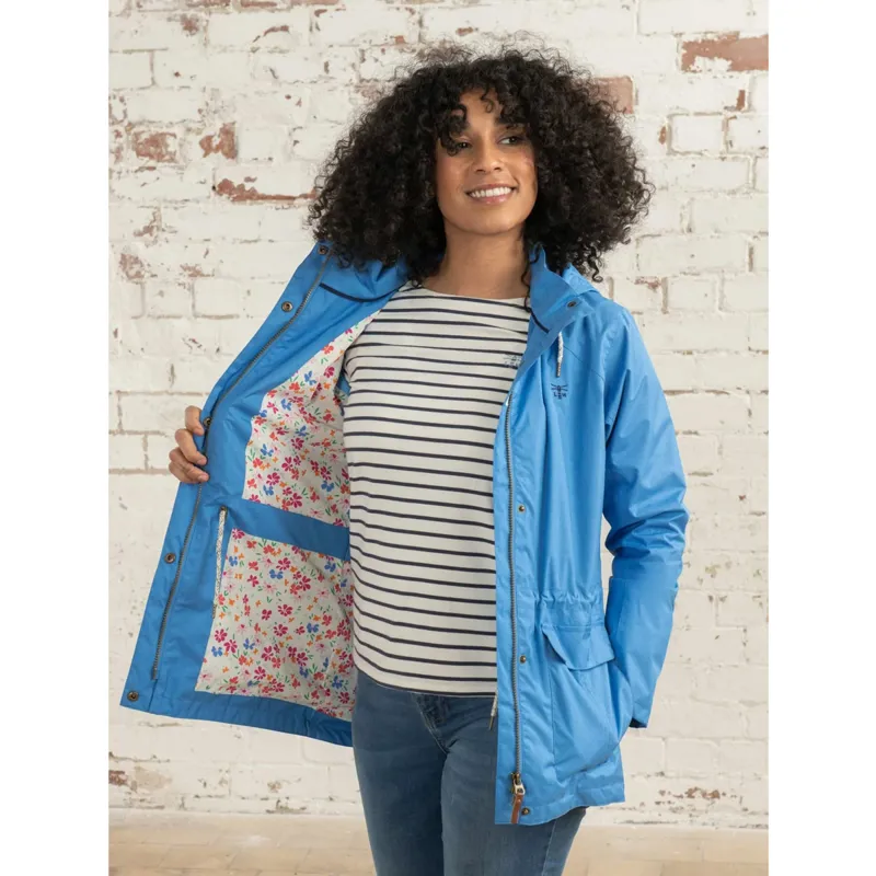 Lighthouse Willow Ladies Waterproof Jacket - Azure Blue-5
