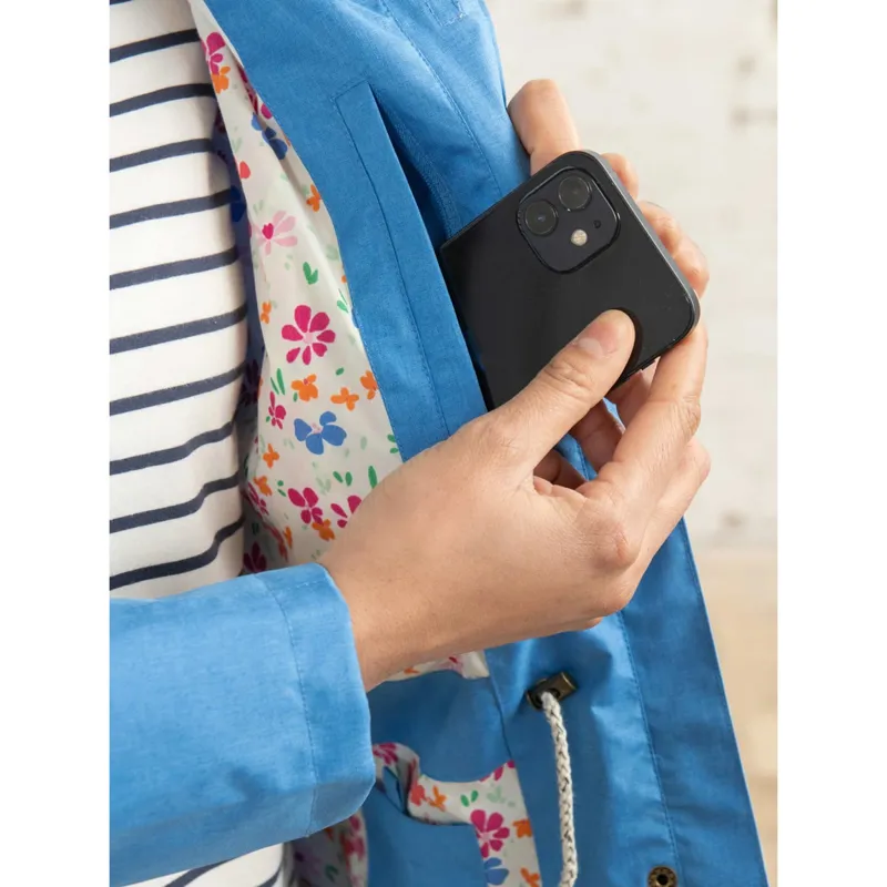 Lighthouse Willow Ladies Waterproof Jacket - Azure Blue-7