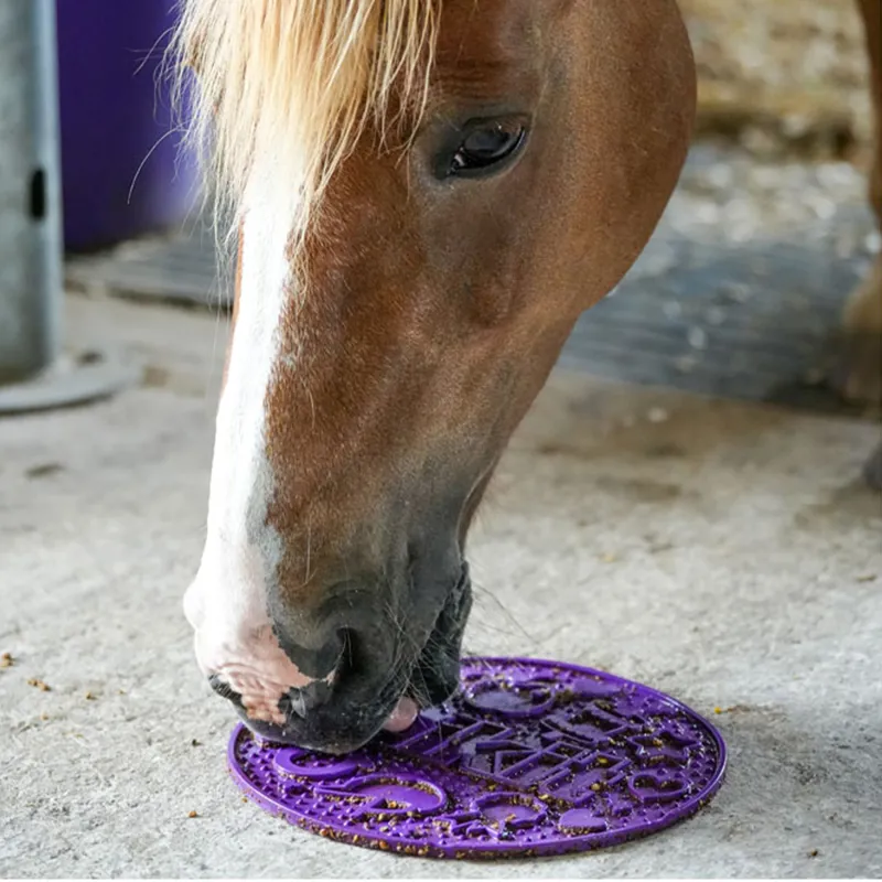 Likit Graze Maze Slow Feeding Mat - Purple-4