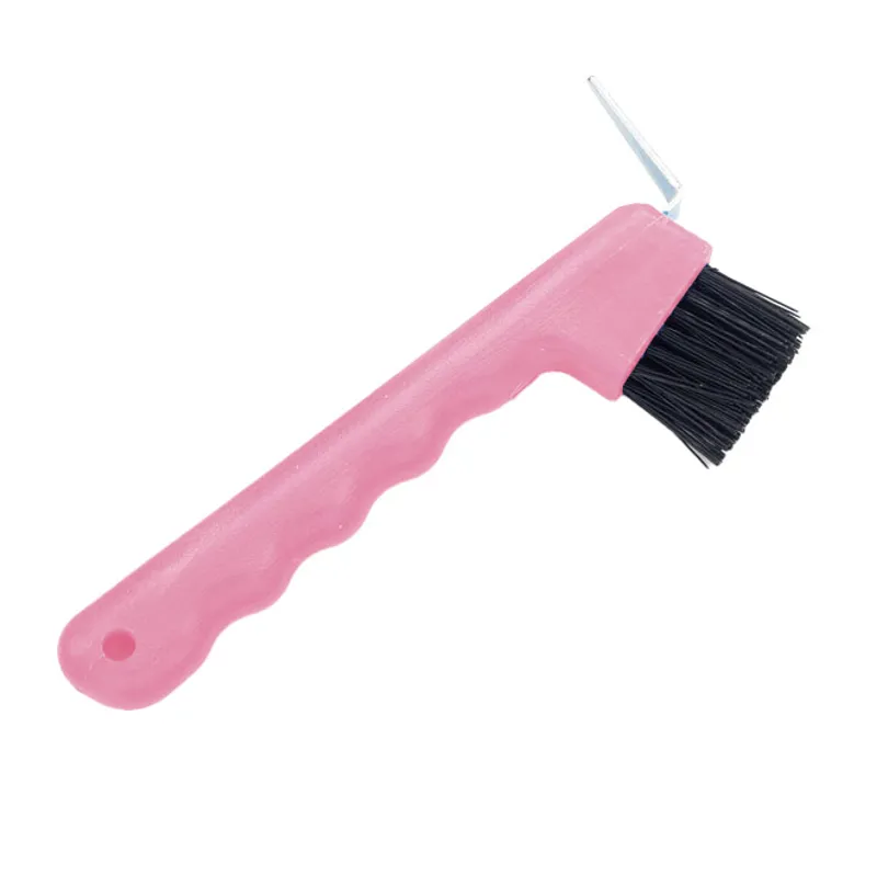 Lincoln Hoof Pick with Brush Pink