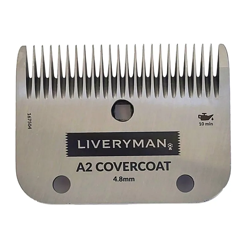 Liveryman A2 Covercoat 4.8mm Clipper Blade Set