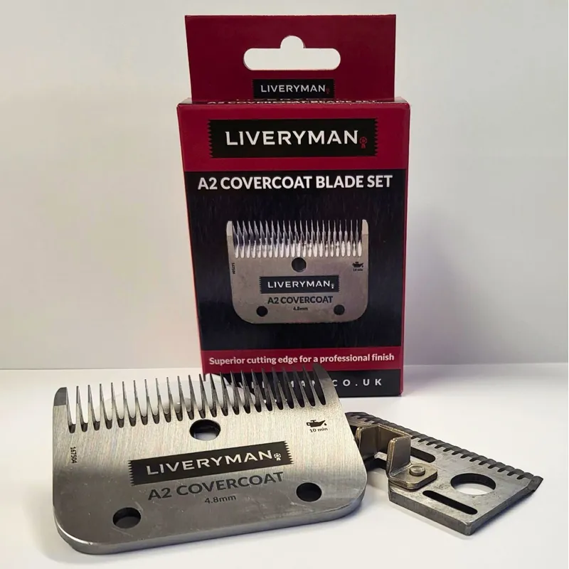 Liveryman A2 Covercoat 4.8mm Clipper Blade Set-1