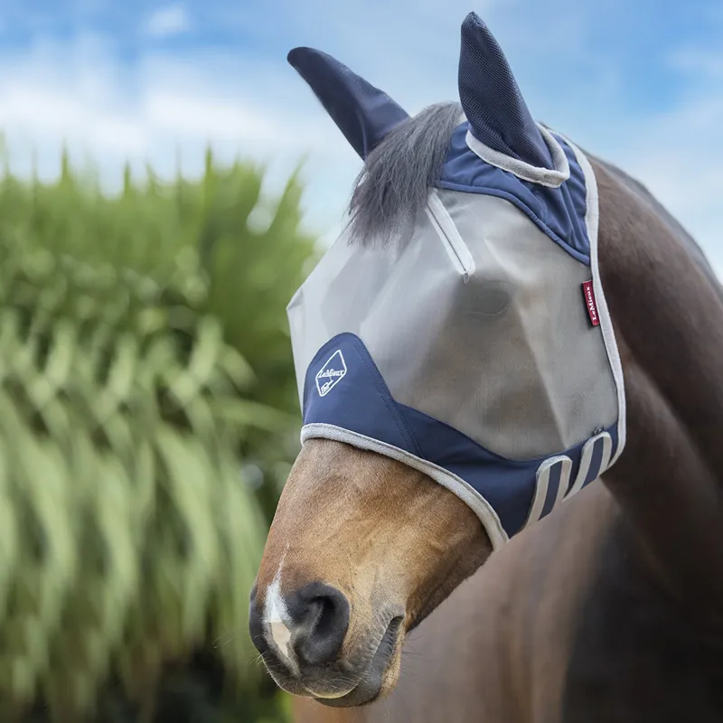 LeMieux ArmourShield Pro Half Fly Mask - Blue