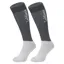 LeMieux Competition Riding Socks 2 Pack - Slate Grey