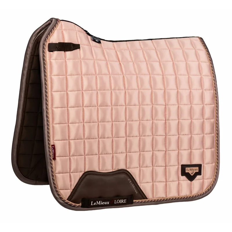 LeMieux Loire Classic Satin Dressage Square Rose