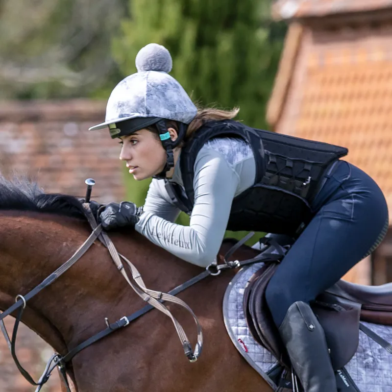 My LeMieux Glace Hat Silk - Grey-3