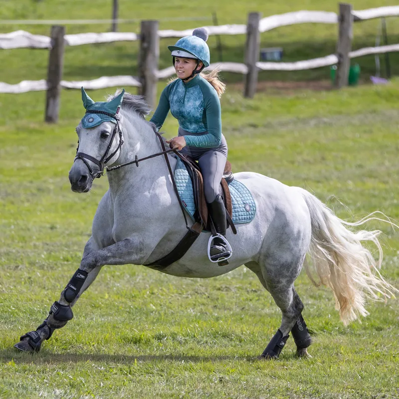 LeMieux Glace GP Saddlecloth - Sage-1