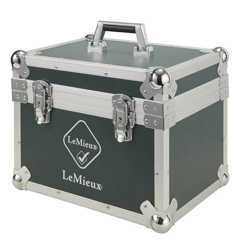 LeMieux Hard Shell Grooming Box - Oak Green