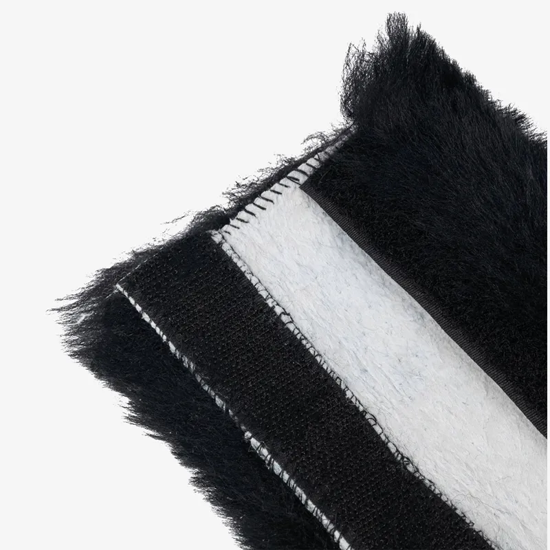 LeMieux Simuwool Noseband Cover - Black-1