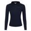 LeMieux Sport Ladies Long Sleeve Polo Shirt - Navy