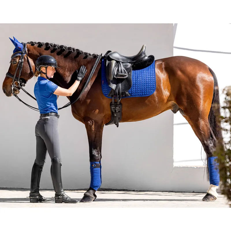 LeMieux Luxury Polo Bandages - Benetton Blue-2