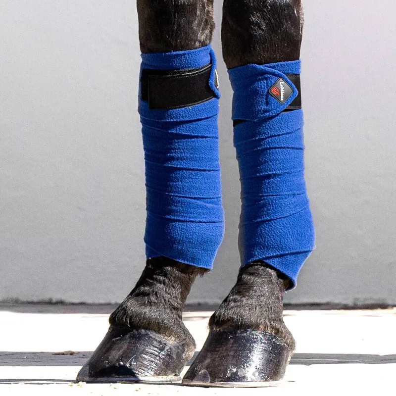 LeMieux Luxury Polo Bandages - Benetton Blue-1