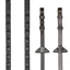 LeMieux Magna Grip Rubber Reins - Havana/Silver