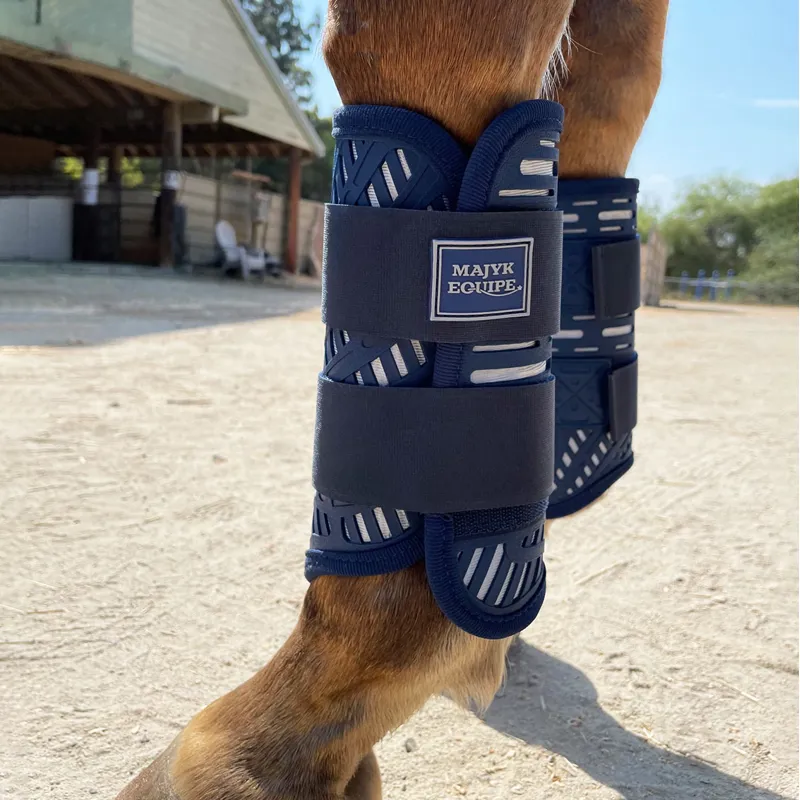 Majyk Equipe XC Elite 4 Pack Boots - Navy/Silver-1