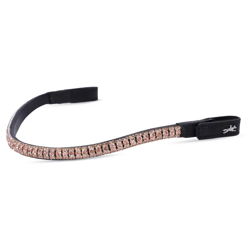 Schockemohle Malaga Browband - Black/Silk
